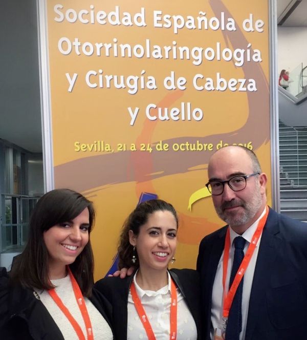 en el Congreso Nacional de la Sociedad Española de Otorrinolaringología y Cirugía de Cabeza y Cuello